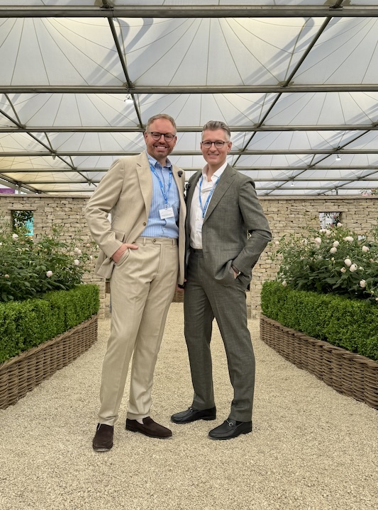 Chelsea Flower Show Eric and Christopher