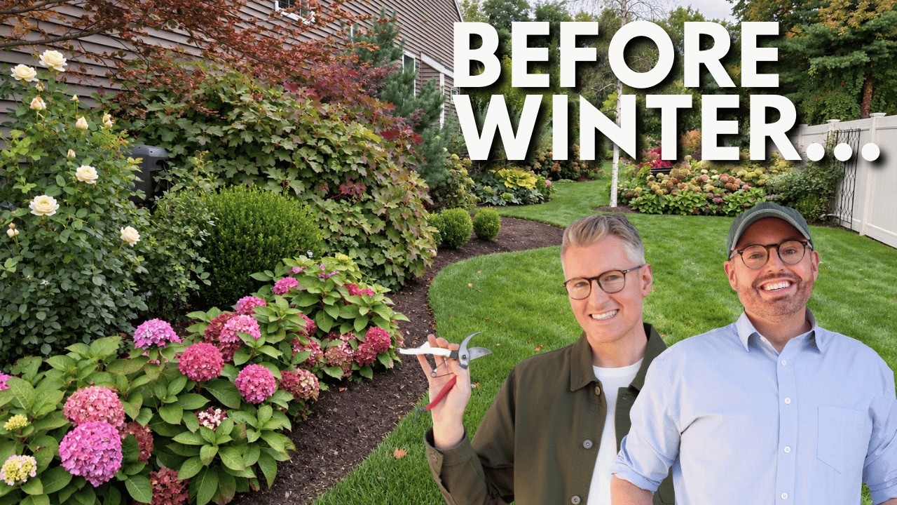 fall garden checklist